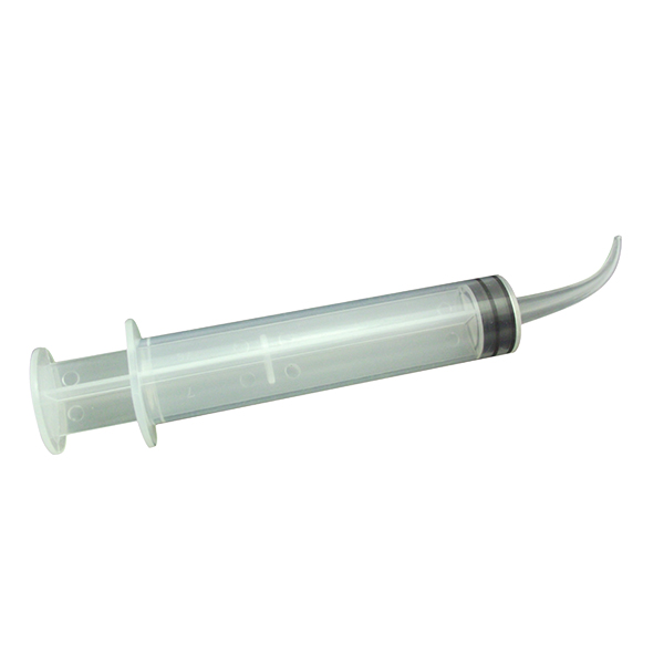 10pcs Dental Irrigation Syringe Curved Tip Elbow Oral Conveyor